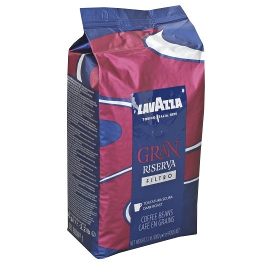 Lavazza WHOLE BEAN COFFEE RISERVA DARK, 6 x 1 each Case - DOT product image 1
