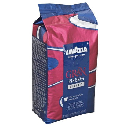 Lavazza WHOLE BEAN COFFEE RISERVA DARK, 6 x 1 each Case - DOT product image 1