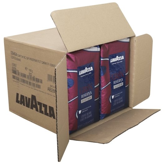 Lavazza WHOLE BEAN COFFEE RISERVA DARK, 6 x 1 each Case - DOT product image 2