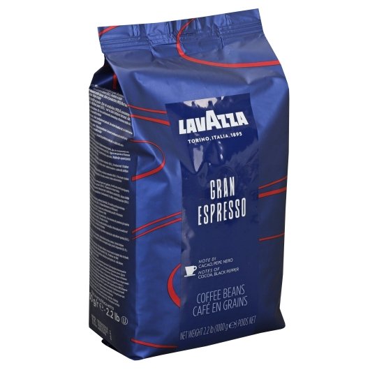 Lavazza 6 Bags Grand Espresso Beans 1kg, 6 x 1.025 KG Case - Coffee & Tea