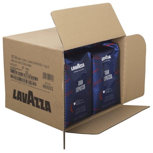Lavazza 6 BAGS GRAND ESPRESSO BEANS 1KG, 6 x 1.025 KG Case - DOT product image 2