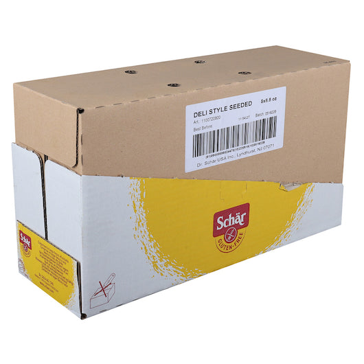 Schar GLUTEN FREE DELI STYLE SEEDED, 5 x 8.8 oz Case - DOT product image 8