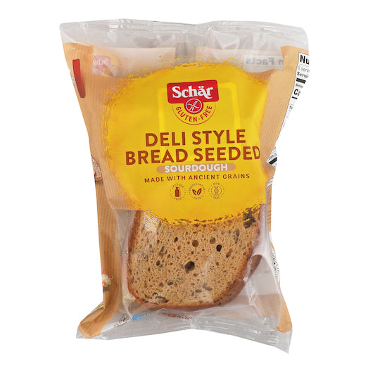 Schar Gluten Free Deli Style Seeded, 5 x 8.8 oz Case - Breads, Rolls & Buns