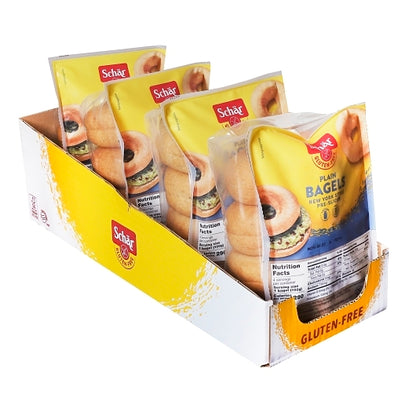 Schar GLUTEN FREE PLAIN BAGEL, 4 x 14.1 oz Case - DOT product image 3