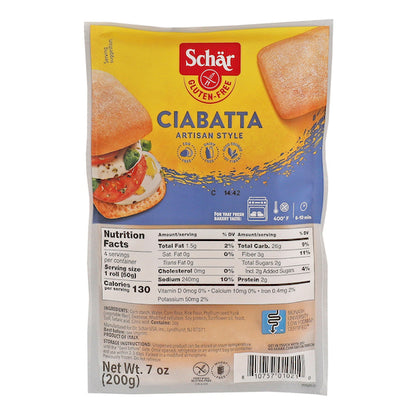 Schar CIABATTA ROLLS, 5 x 7 oz Case - DOT product image 2