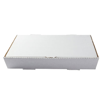 Full Pan White 21 Inch X 13 Inch X 3 Inch Full Pan White Corrugated Catering Box, 1 x 50 each Case - DOT product image 4