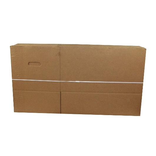 Royal Kraft Corrugated Carry Out Box with Handle, 22 x 13 x 12 1/2 inch - 25 per case. - DOT product image 1