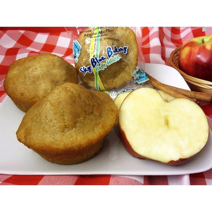 Sky Blue Foods Individually Wrapped Whole Grain Apple Muffin, 96 x 96 x 1.6 oz Case - DOT product image 2