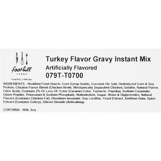 Foothill Farms Turkey Gravy Mix, 8 x 14 oz Case - DOT product image 5