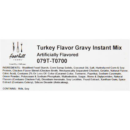 Foothill Farms Turkey Gravy Mix, 8 x 14 oz Case - DOT product image 5