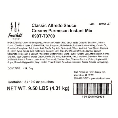 Instant Classic Alfredo Sauce Mix, 8 x 19 oz Case - DOT product image 6