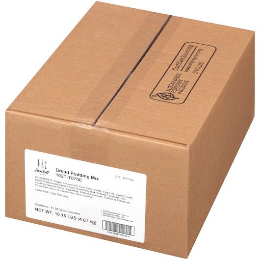 Foothill Farms Gluten Free No Trans Fat Add Bread & Bake Bread Pudding Dessert Mix, 8 x 20.32 oz Case - DOT product image 5