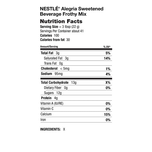 Nescaf? Coffee Ristretto Frothy Mix, 8 x 8 x 32 oz Case - DOT product image 7