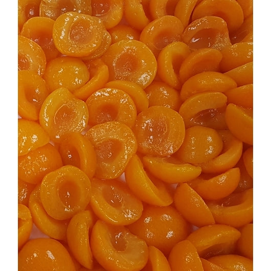 Carbotrol Unpeeled Apricot Halves, 6 x 105 oz Case - DOT product image 3