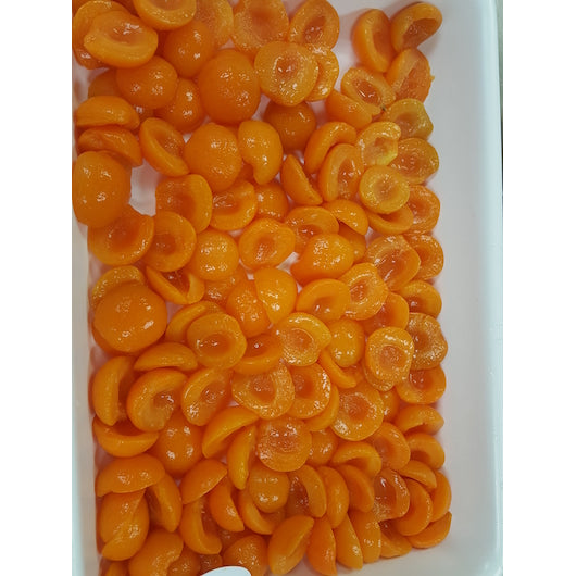 Carbotrol Unpeeled Apricot Halves, 6 x 105 oz Case - DOT product image 2