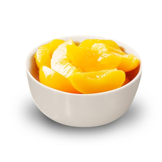 Carbotrol Yellow Clingstone Peaches Sliced, 6 x 105 oz Case - DOT product image 3