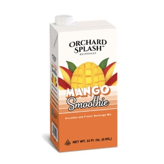 Orchard Splash Mango Smoothie, 6 x 32 oz Case - Beverages