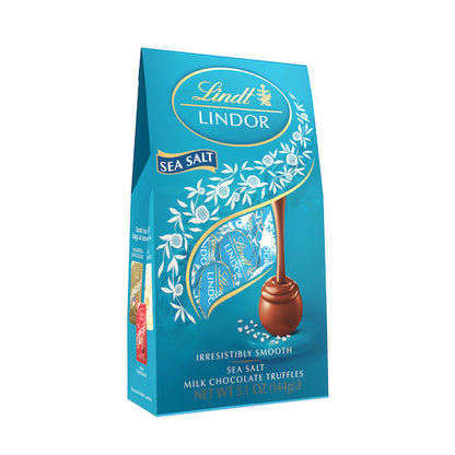 Lindt Lindor Sea Salt Bag, 6 x 5.1 oz Case - DOT product image 2