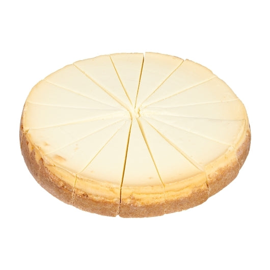 The Father's Table 10" New York Style Cheesecake, 16 Cut, 2 x 68 oz Case - Bakery & Desserts