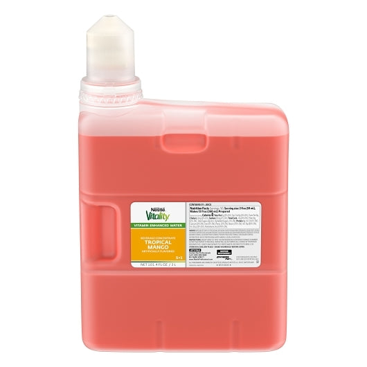 Vitality Mango Flavored Water, 3 x 101.4 fl oz Case - Beverages