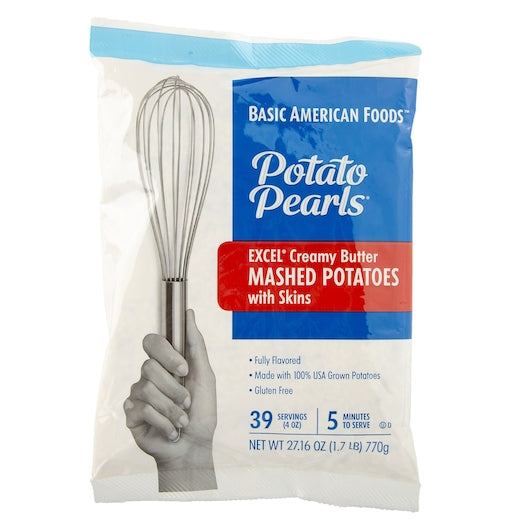 Potato Excel Creamy Butter Mashed Potatoes with Skins, 12 x 27.16 oz Case - DOT product image 2