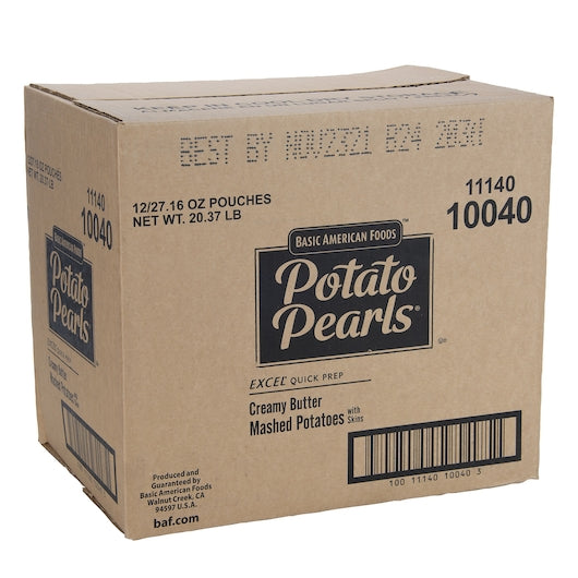 Potato Excel Creamy Butter Mashed Potatoes with Skins, 12 x 27.16 oz Case - DOT product image 8