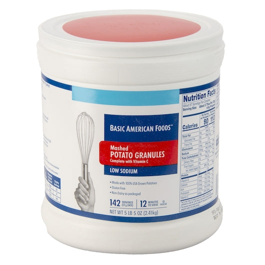 Basic American Foods Mashed Potatoes with Vitamin C, 6 x 5.31 lb Case - DOT product image 2