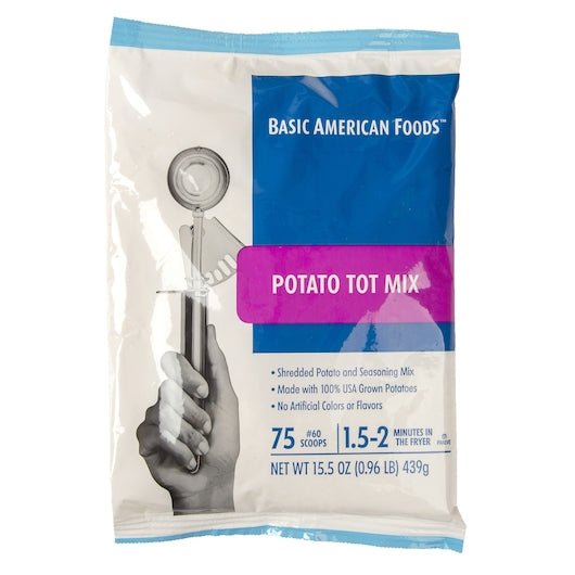 Basic American Foods POTATO TOT MIX, 8 x 15.5 oz Case - DOT product image 2