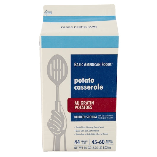 Reduced Sodium Au WHIPP Au Gratin Potato Casserole With Sauce, 6 x 2.25 lb Case - DOT product image 2