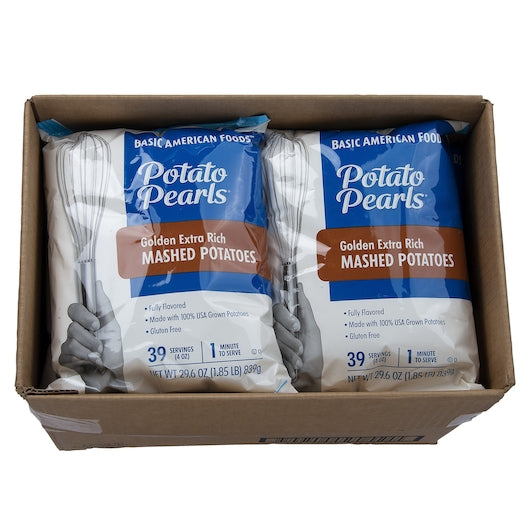 Golden Potato Pearls Golden Extra Rich Mashed Potatoes, 12 x 29.6 oz Case - DOT product image 5