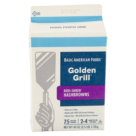 Potato Redishred Hashbrown Redi-shred Hashbrown Potato, 6 x 2.5 lb Case - DOT product image 2