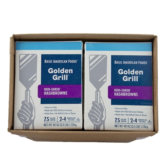 Potato Redishred Hashbrown Redi-shred Hashbrown Potato, 6 x 2.5 lb Case - DOT product image 6