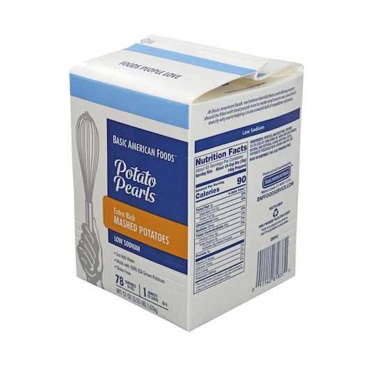 Extra Rich Potato Low Sodium Extra Rich Mashed Potatoes, 6 x 3.55 lb Case - DOT product image 3