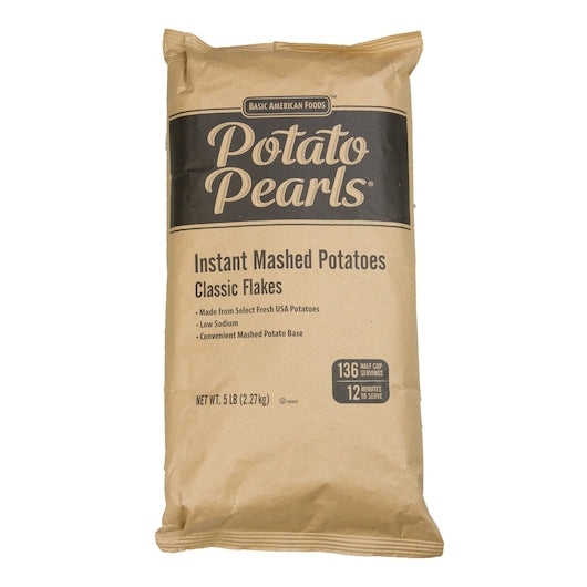 Potato Flakes Instant Low Sodium Potato Flakes, 6 x 5 lb Case - DOT product image 2