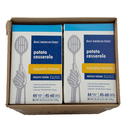 Classic Casserole Scalloped Reduced Sodium Scalloped Potato Casserole Kit, 6 x 2.25 lb Case - DOT product image 7