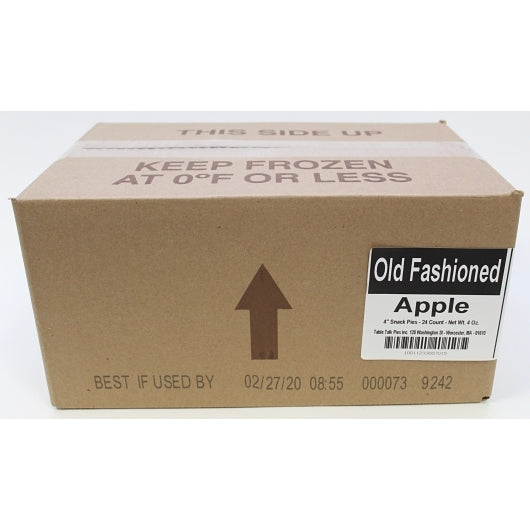 Table Talk 4" MINI APPLE PIE, 24 x 4 oz Case - DOT product image 5