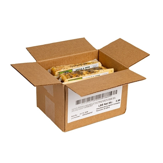 Sartori Garlic & Herb Bellavitano Cheese Wedges, 12 x 0.33 lb Case - Spices Seasonings