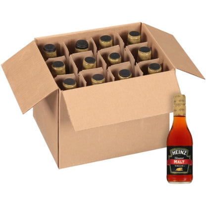 Vinegar Malt Vinegar Bottle, 12 x 355 ML Case - Alternate product angle or state