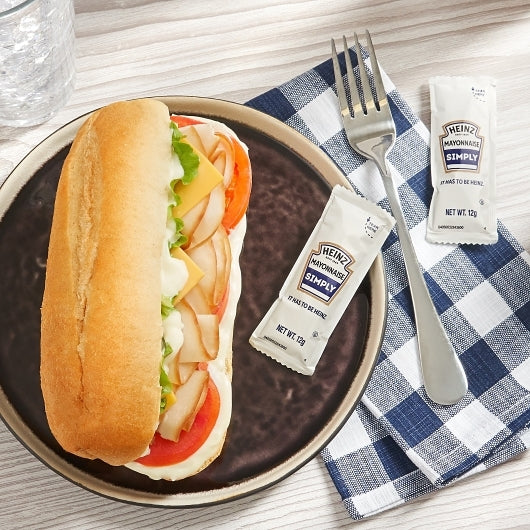 Simply Heinz Mayonnaise Single Serve, 200 x 12 GR Case - DOT product image 3