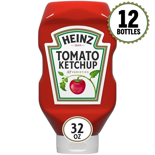 Heinz Squeeze Ketchup Bottle, 12 x 32 oz Case - DOT product image 5