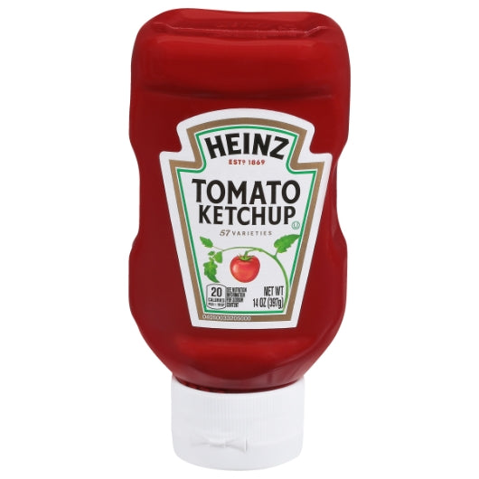 Heinz Red Plastic Top Down Ketchup Bottle, 16 x 14 oz Case - DOT product image 2