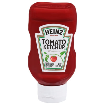 Heinz Red Plastic Top Down Ketchup Bottle, 16 x 14 oz Case - DOT product image 2