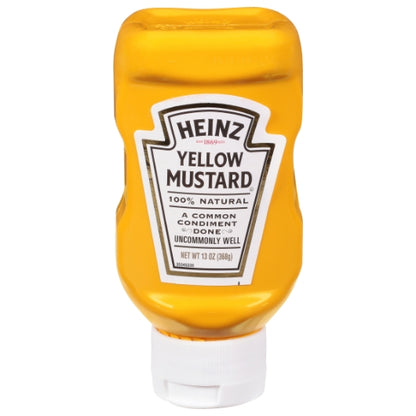 Heinz Kosher Yellow Mustard Bottle, 16 x 13 oz Case - DOT product image 2