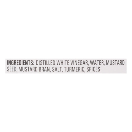 Heinz Kosher Yellow Mustard Bottle, 16 x 13 oz Case - DOT product image 8