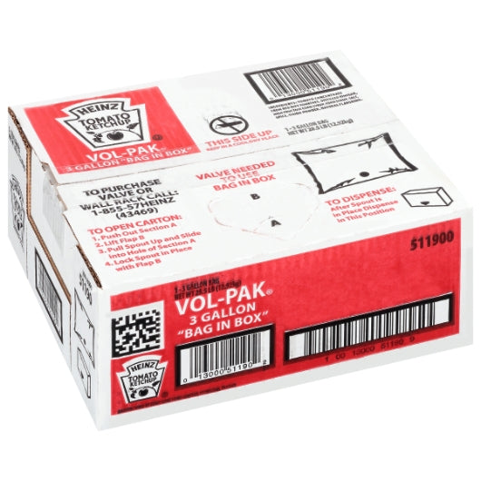 Heinz Vol/Pak Ketchup Bulk, 1 x 3 GA Case - DOT product image 6