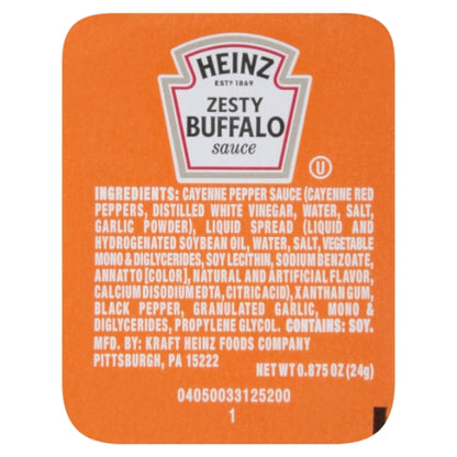 Heinz Buffalo Sauce Cup, 100 x 0.88 oz Case - Condiments & Sauces