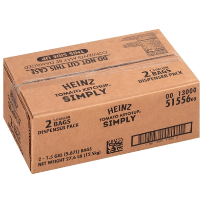 Simply Heinz Dispenser Pack Ketchup Bulk, 2 x 1.5 GA Case - DOT product image 7