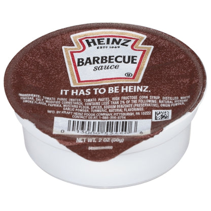 Heinz Barbecue, 60 x 2 oz Case - Condiments & Sauces