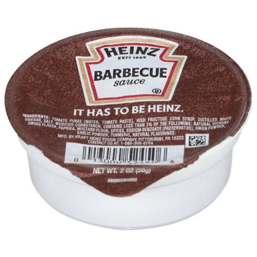 Heinz Barbecue, 60 x 2 oz Case - Condiments & Sauces