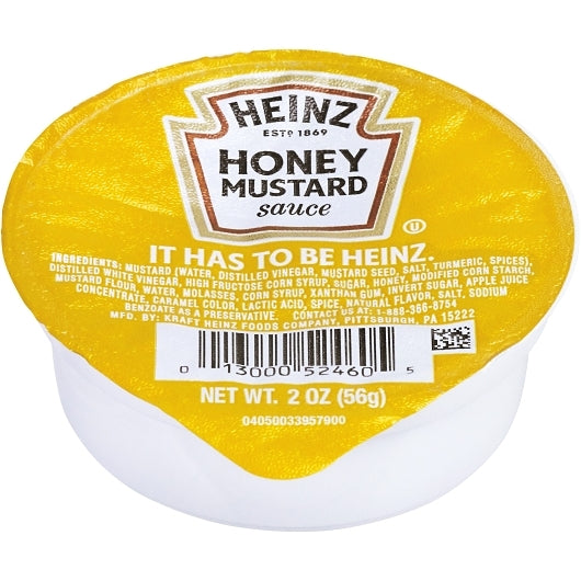 Heinz Honey Mustard Single Serve, 60 x 2 oz Case - DOT product image 2